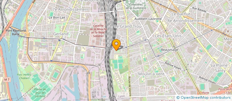 localisation de l'entreprise RSBAT  LYON