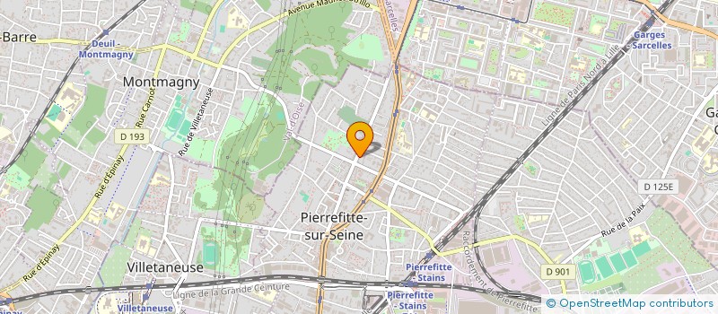 localisation de l'entreprise RSC à SARCELLES