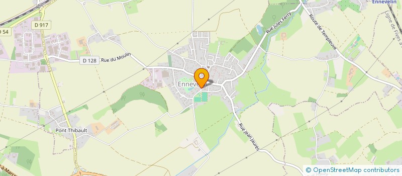 localisation de l'entreprise RSC INVEST à ENNEVELIN