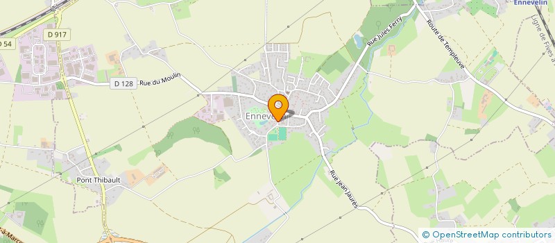 localisation de l'entreprise RSC PARTICIPATIONS à ENNEVELIN