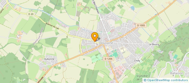 localisation de l'entreprise RSC REAL ESTATE  DOUVAINE