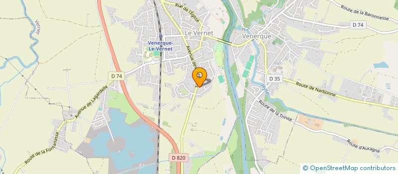 localisation de l'entreprise RSC31 à VERNET