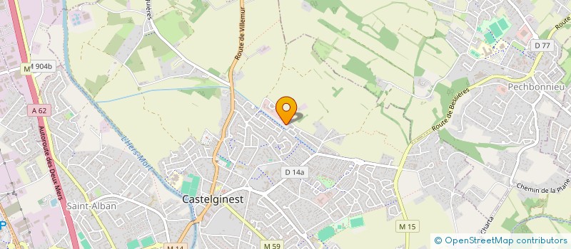 localisation de l'entreprise RSCAN à MARTIGNAS-SUR-JALLE