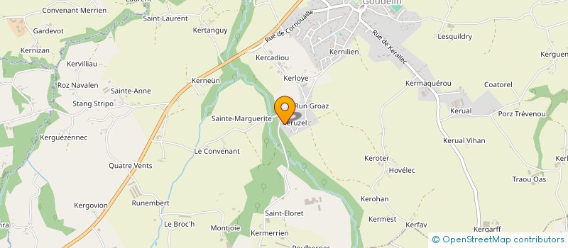 localisation de l'entreprise RSCM  GOUDELIN