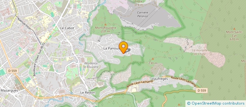 localisation de l'entreprise RSCOMNUISIBLES à MARSEILLE