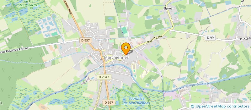 localisation de l'entreprise RSCOMPANY  MARCHIENNES