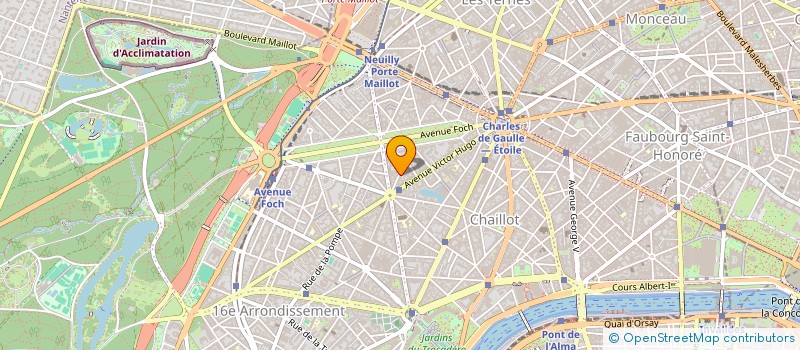 localisation de l'entreprise RSD BONAPARTE  PARIS