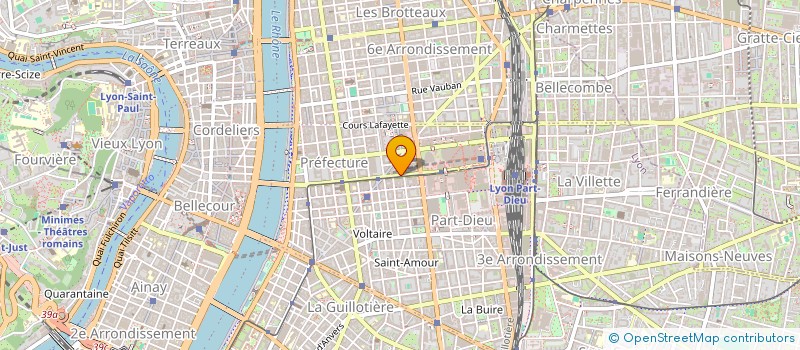 localisation de l'entreprise RSD HOLDING  LYON