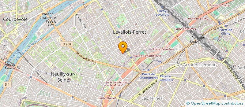 localisation de l'entreprise RSE INVEST à LEVALLOIS-PERRET