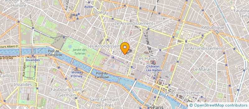 localisation de l'entreprise RSENS CONSEIL  PARIS