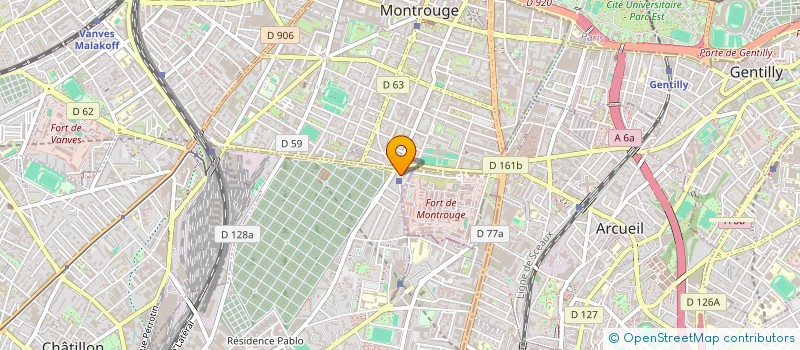 localisation de l'entreprise RSERVICESPLUS  FONTENAY-AUX-ROSES