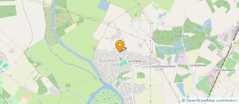 localisation de l'entreprise RSET  ECOUFLANT