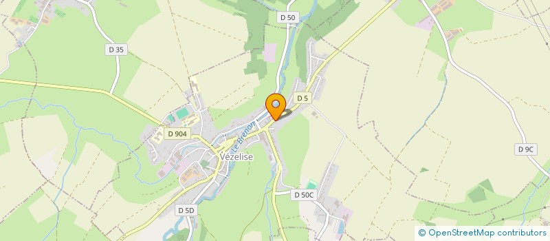 localisation de l'entreprise RSF  VEZELISE