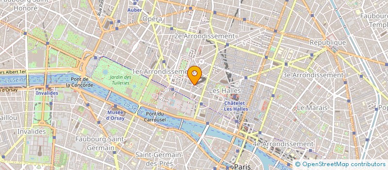 localisation de l'entreprise RSG GROUP FRANCE SCS à PARIS