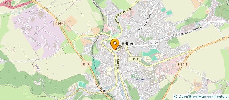 localisation de l'entreprise RSG IMMOBILIER  BOLBEC