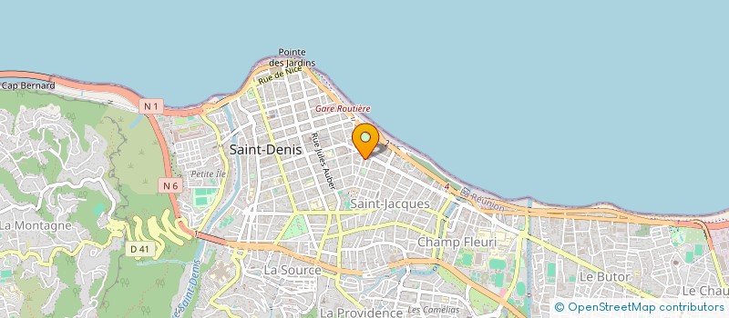localisation de l'entreprise RSHAM à SAINT-DENIS
