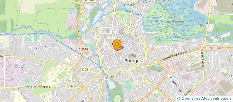 localisation de l'entreprise RSI 18  BOURGES