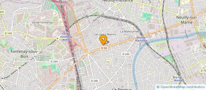 localisation de l'entreprise RSI CONSEIL  LE PERREUX-SUR-MARNE