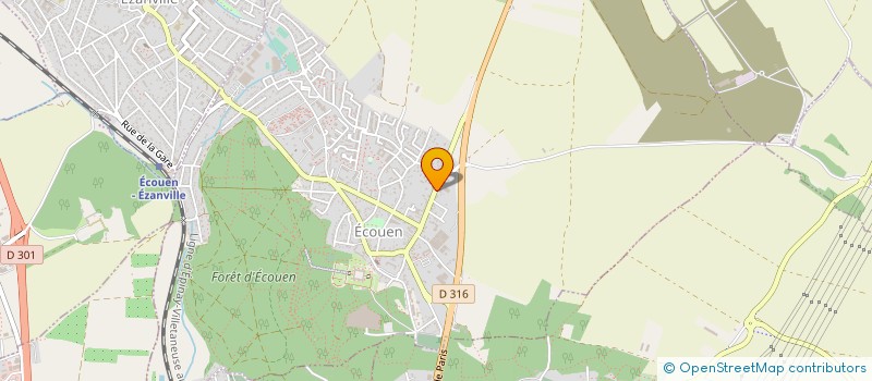 localisation de l'entreprise RSI LOCATION  ECOUEN