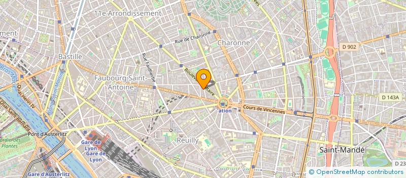 localisation de l'entreprise RSI PARIS  PARIS