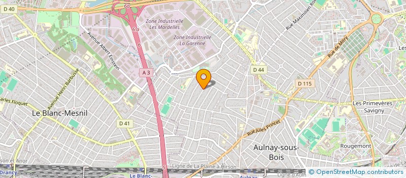 localisation de l'entreprise RSI'S à AULNAY-SOUS-BOIS