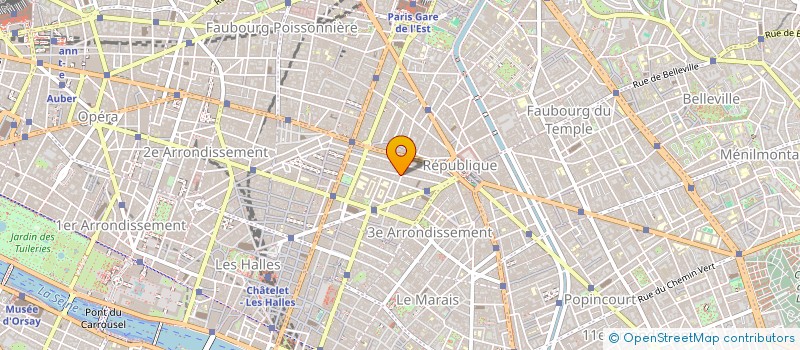 localisation de l'entreprise RSI-STUDIO à PARIS