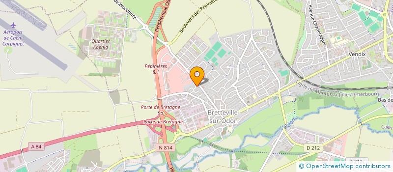 localisation de l'entreprise RSIDENCE HAUTS DE BRETTEVILLE  BRETTEVILLE-SUR-ODON