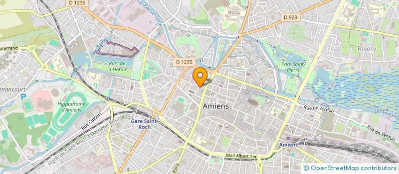 localisation de l'entreprise RSJ COIFFURE à AMIENS