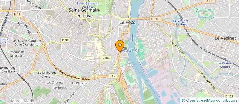 localisation de l'entreprise RSJPD  LE PECQ