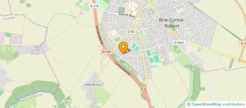 localisation de l'entreprise RSK  BRIE-COMTE-ROBERT