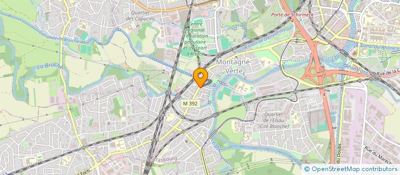 localisation de l'entreprise RSK  STRASBOURG