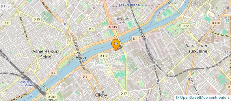 localisation de l'entreprise RSK ENVIRONNEMENT HOLDING SAS à CLICHY