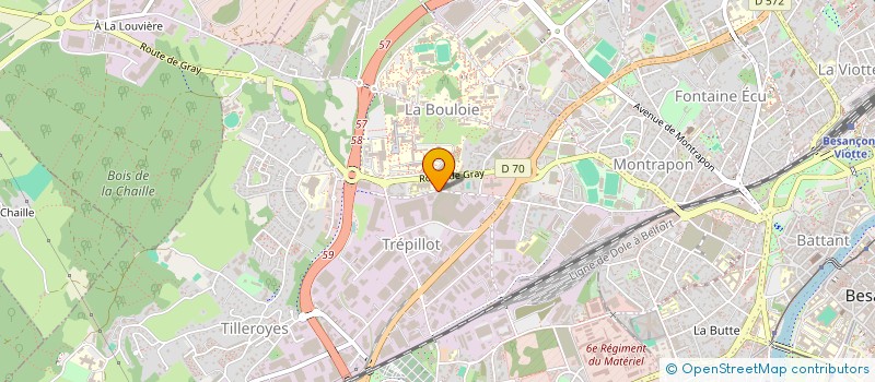 localisation de l'entreprise RSK SOLUTION à BESANCON