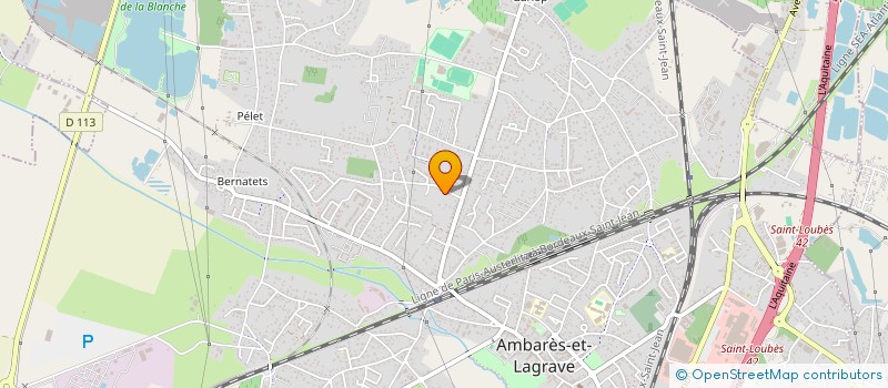 localisation de l'entreprise RSL AUTOMOTIVE à AMBARES-ET-LAGRAVE
