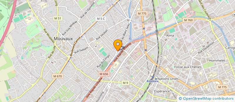 localisation de l'entreprise RSL-FRANCE à TOURCOING
