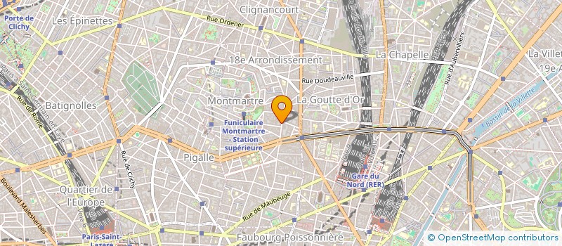 localisation de l'entreprise RSLCE PROD  PARIS