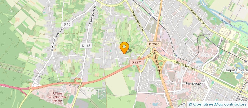 localisation de l'entreprise RSLJ45 à OLIVET