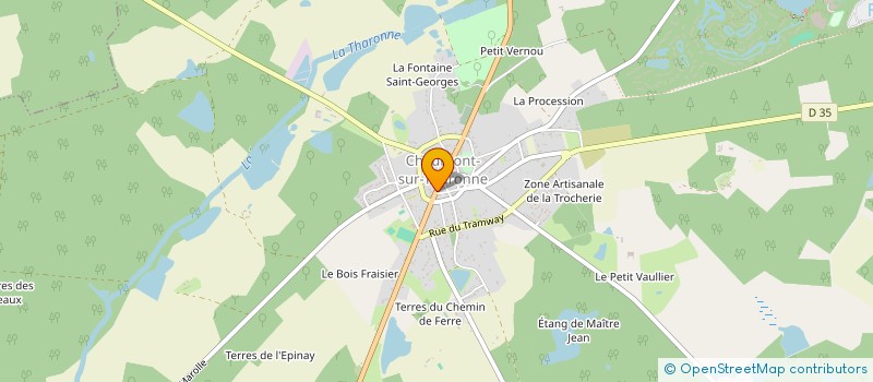 localisation de l'entreprise RSM 41 (RENARD SERVICE MOTOCULTURE)  CHAUMONT-SUR-THARONNE