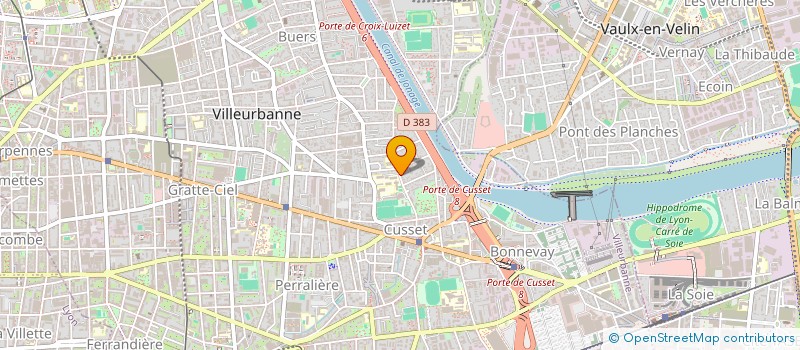 localisation de l'entreprise RSM  VILLEURBANNE