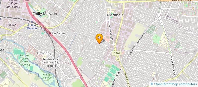 localisation de l'entreprise RSM DISTRIB à MORANGIS