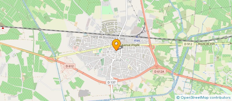 localisation de l'entreprise RSM LAVAGE  VIAS