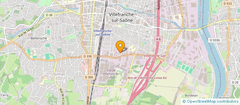 localisation de l'entreprise RSM (ROBSYS SERVICE MAINTENANCE) à VILLEFRANCHE-SUR-SAONE