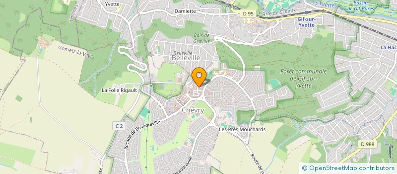 localisation de l'entreprise RSM2  GIF-SUR-YVETTE