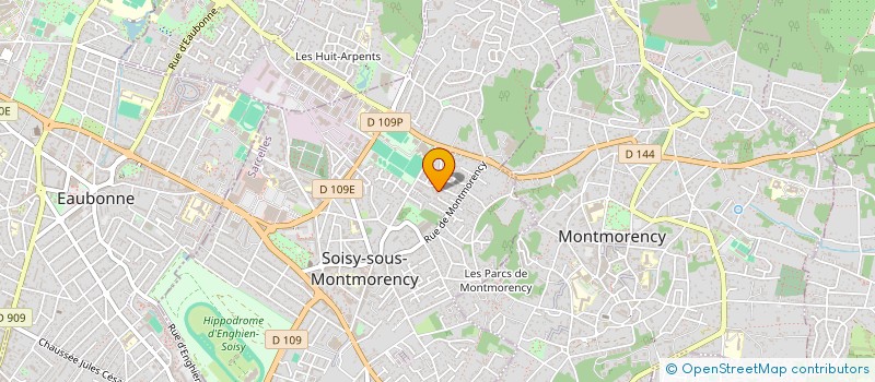 localisation de l'entreprise RSMH  SOISY-SOUS-MONTMORENCY