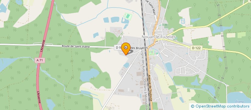 localisation de l'entreprise RSN BAD  NOUAN-LE-FUZELIER