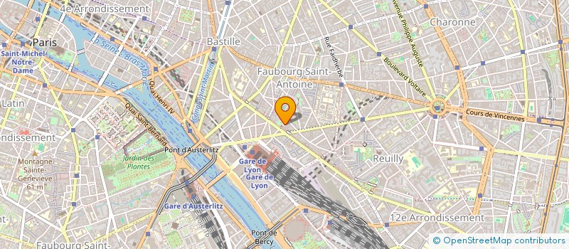 localisation de l'entreprise RSN CRYSTAL FRANCE  PARIS