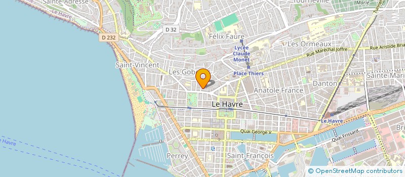 localisation de l'entreprise RSN QBN à LE HAVRE