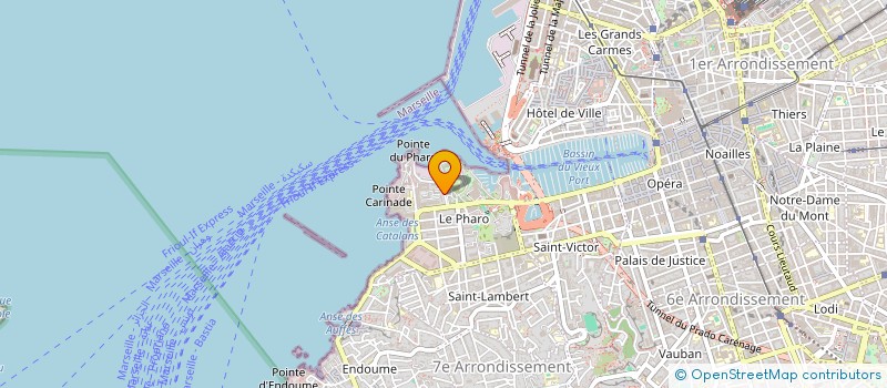 localisation de l'entreprise RSNL HOLDING  MARSEILLE