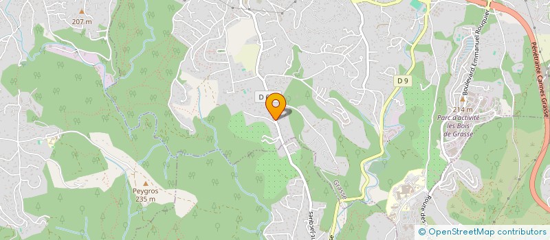 localisation de l'entreprise RSO à GRASSE