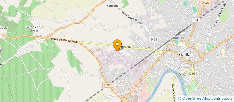 localisation de l'entreprise RSO  GAILLAC